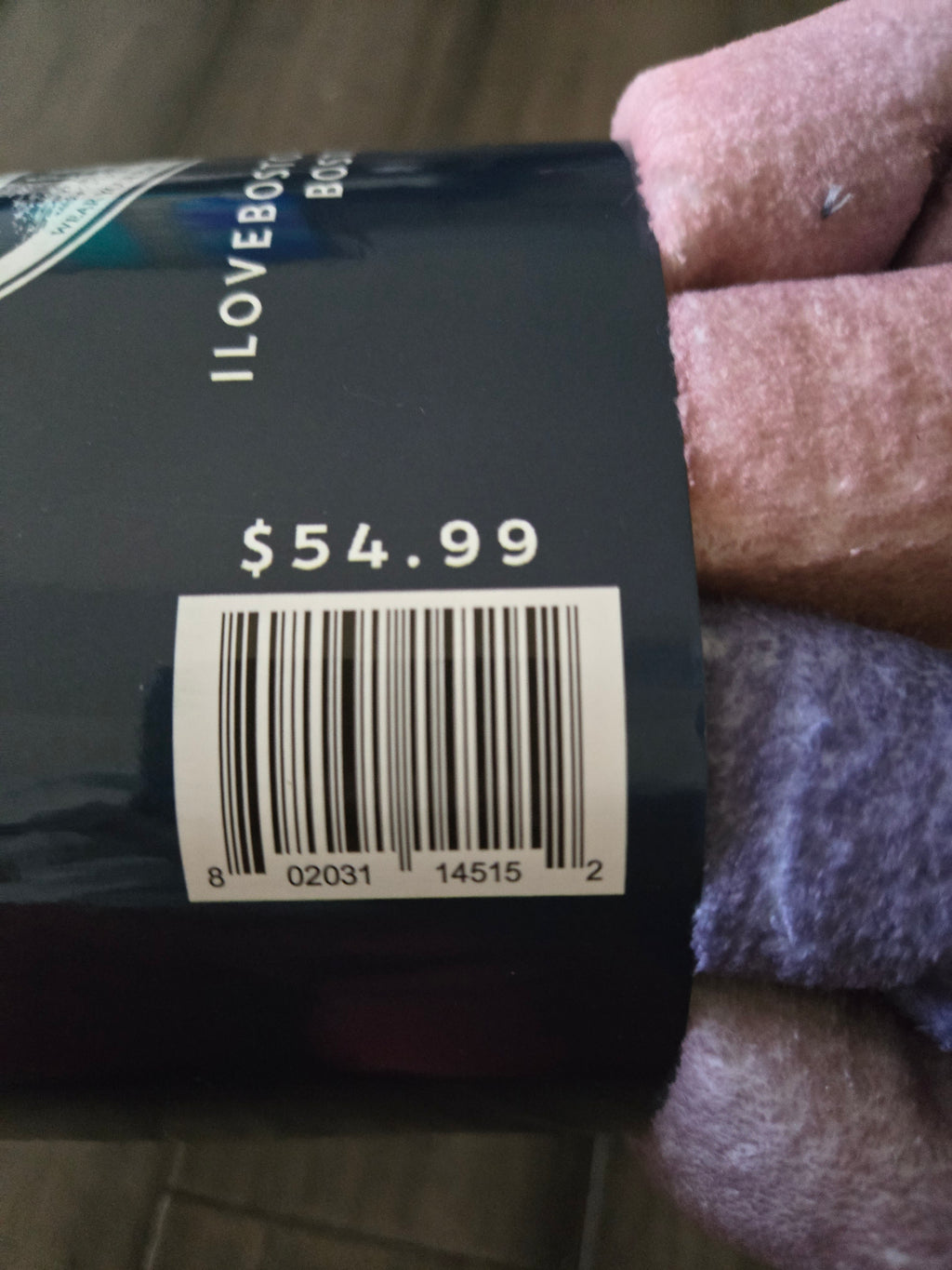 48"x60" Crossing the Charles Classic New England Patriot Sherpa Throw