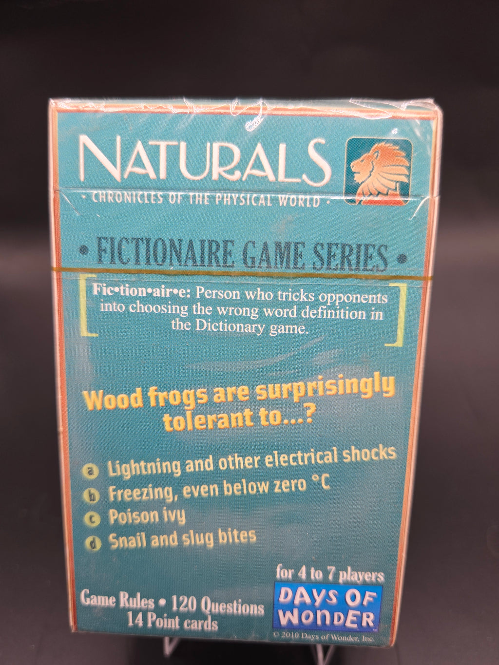 Naturals Chronicles of the Physical World Card Game