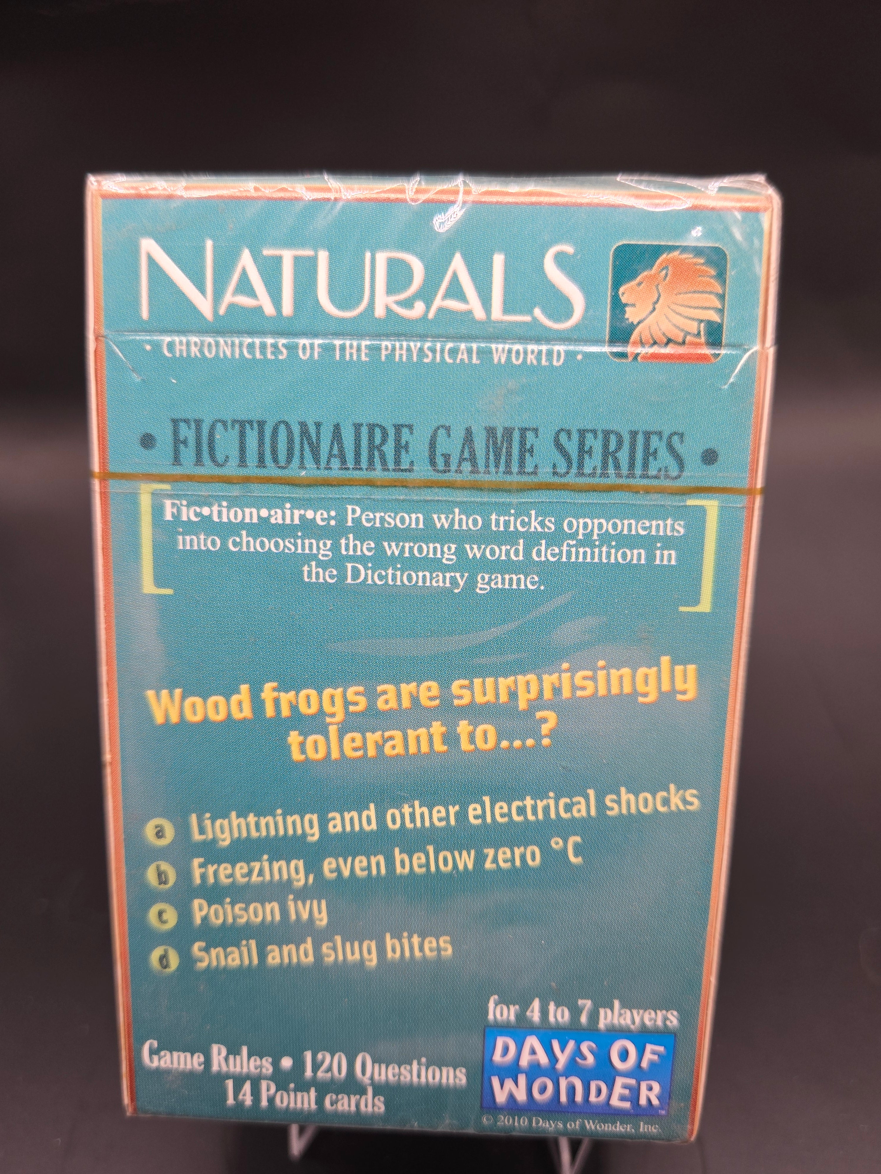 Naturals Chronicles of the Physical World Card Game