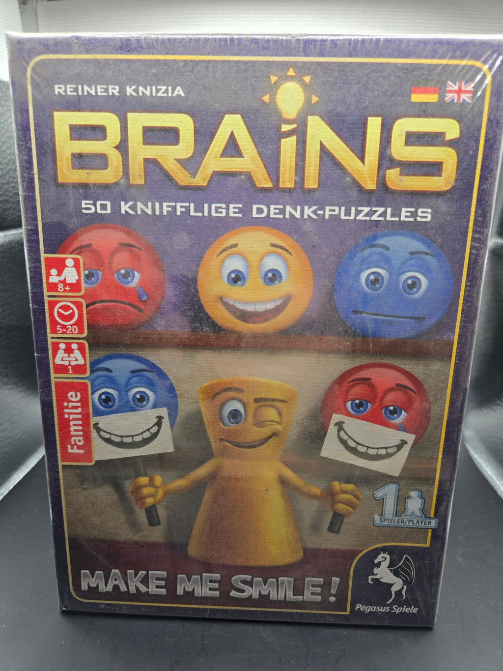 Brains - 50 Knifflige Denk-Puzzles