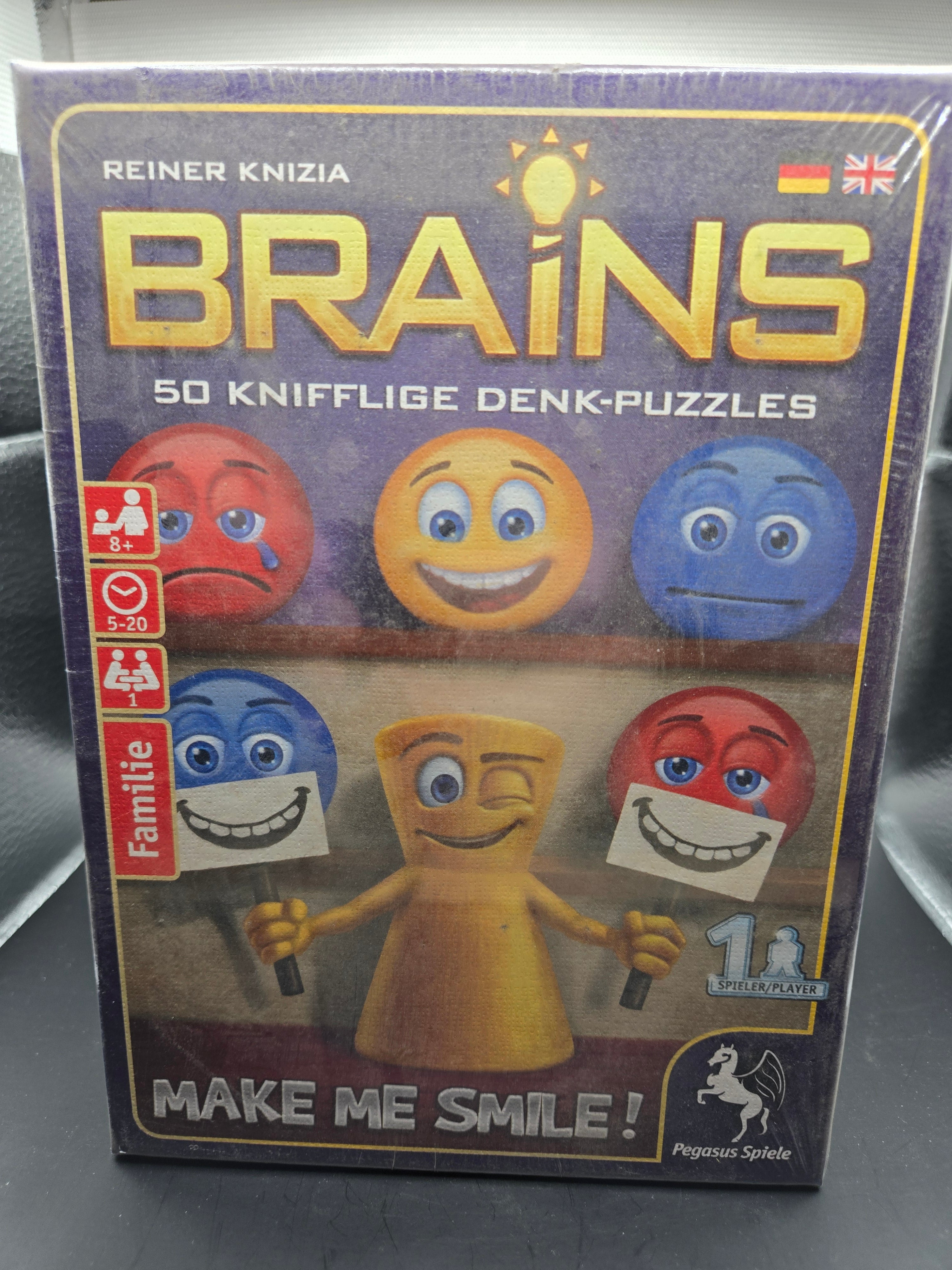 Brains - 50 Knifflige Denk-Puzzles