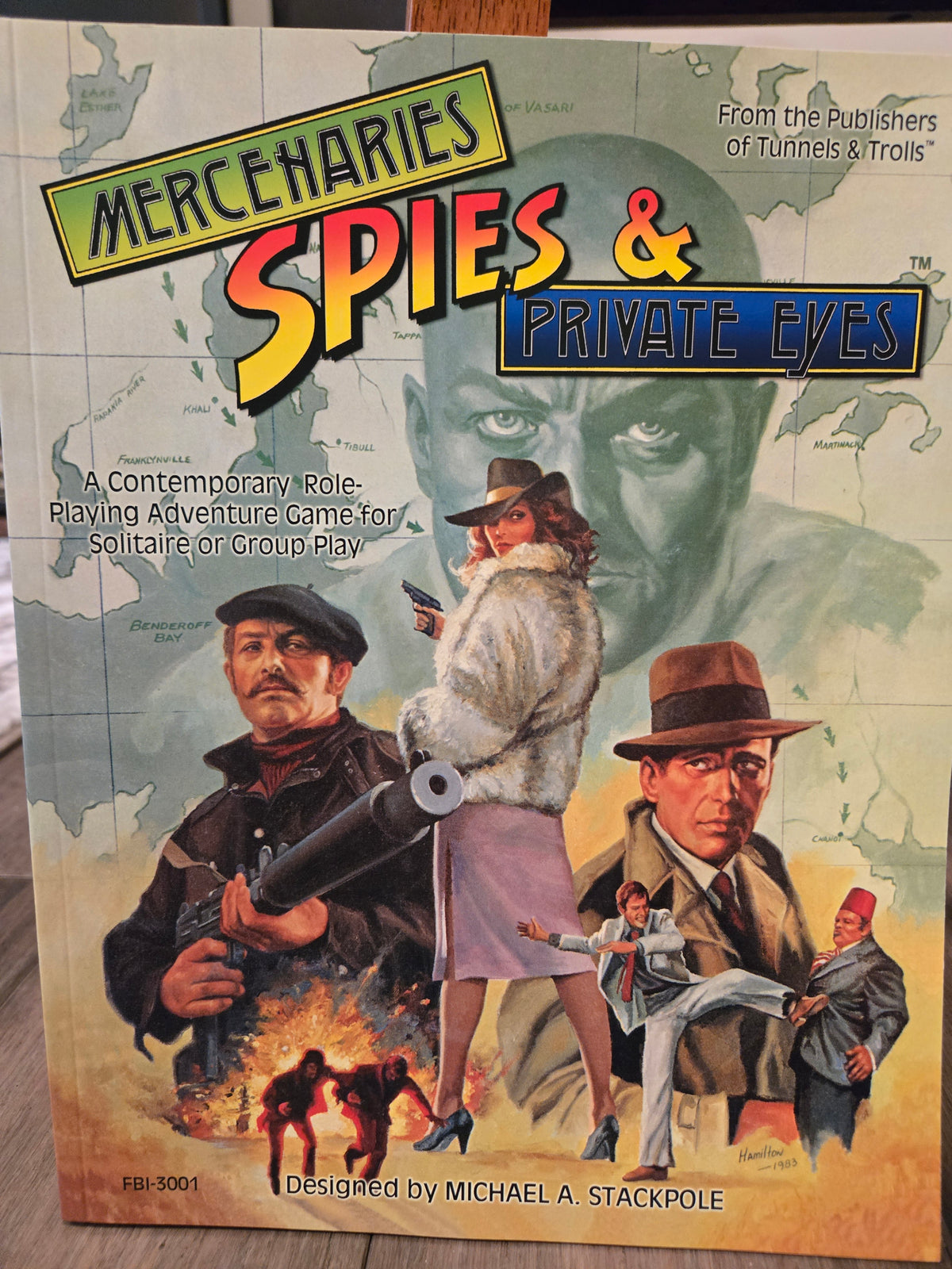 Mercenaries, Spies, & Private Eyes - A Contemporary Roleplaying Game