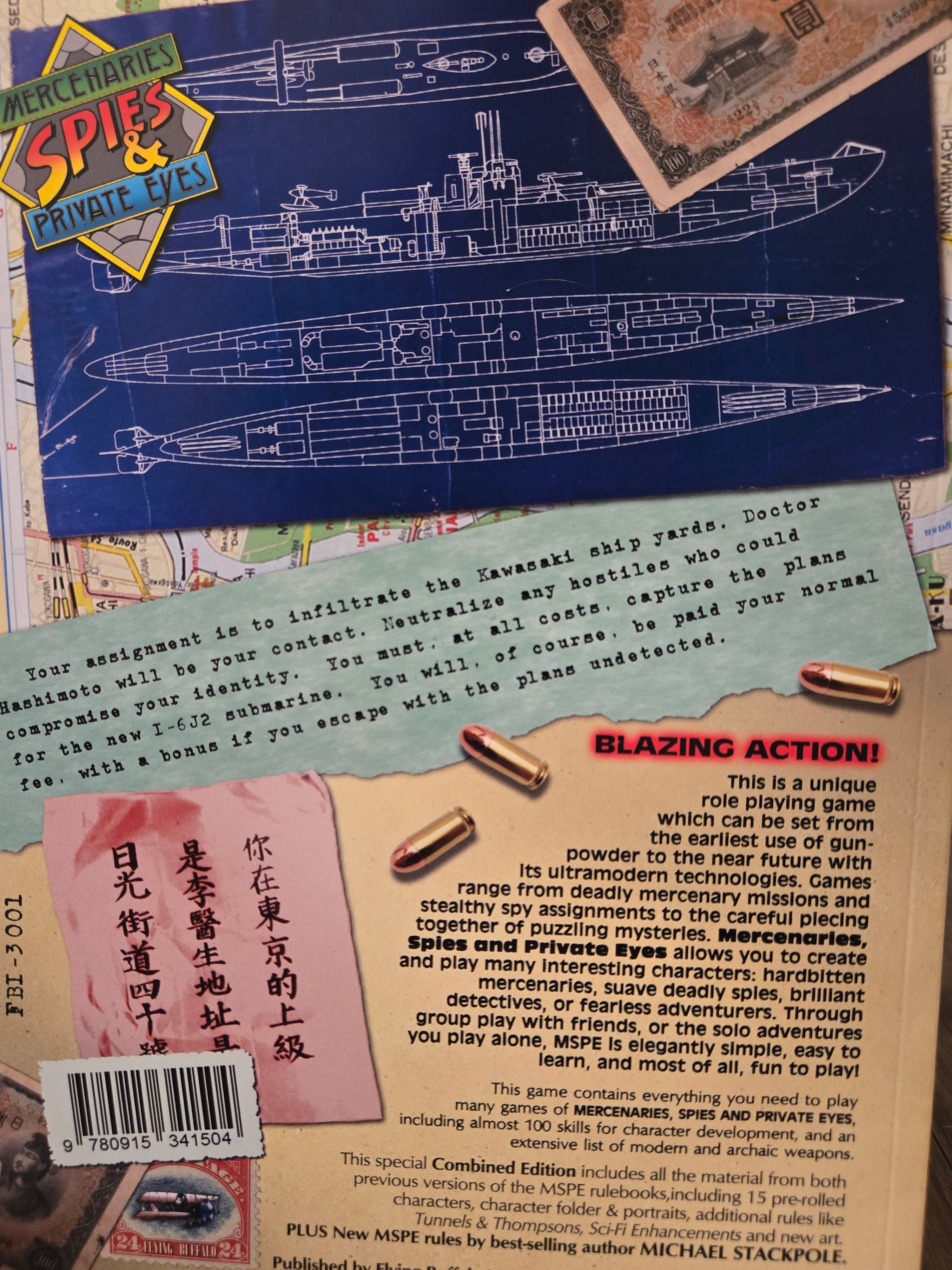 Mercenaries, Spies, & Private Eyes - A Contemporary Roleplaying Game