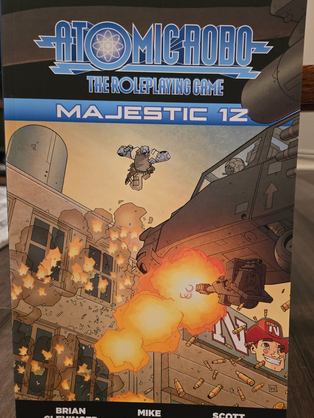 Atomic Robo The Roleplaying Game Majestic 12