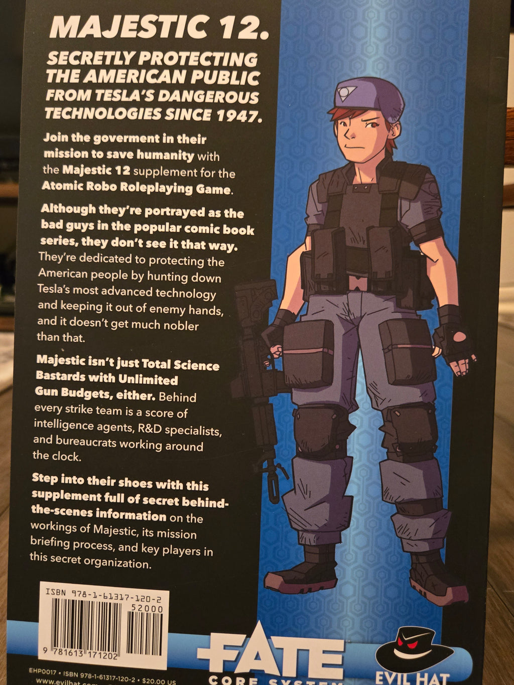 Atomic Robo The Roleplaying Game Majestic 12
