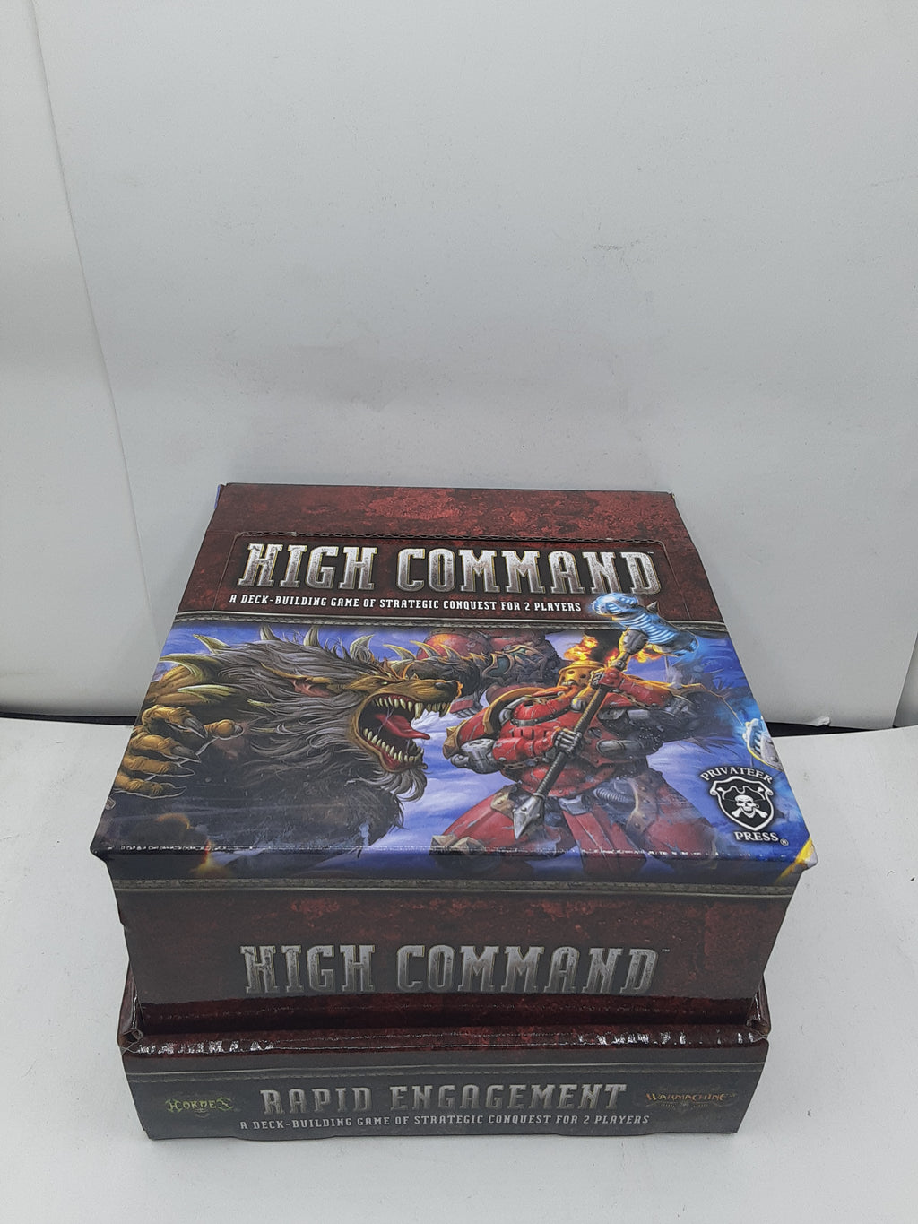 High Command Rapid Engagement Hordes Warmachine Privateer Press Box of 6