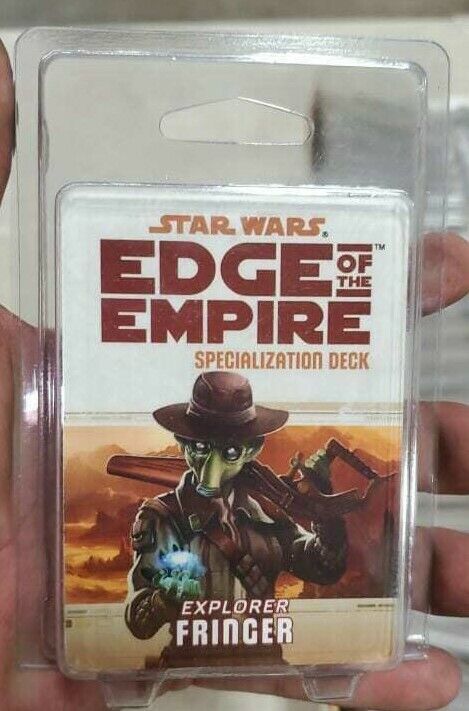 Star Wars Edge of the Empire Specialization Deck Explorer Fringer NEW SEALED