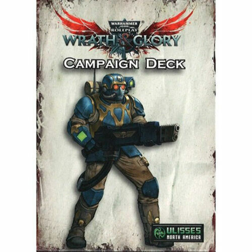 Warhammer 40K Wrath & Glory RPG: Campaign Deck NEW