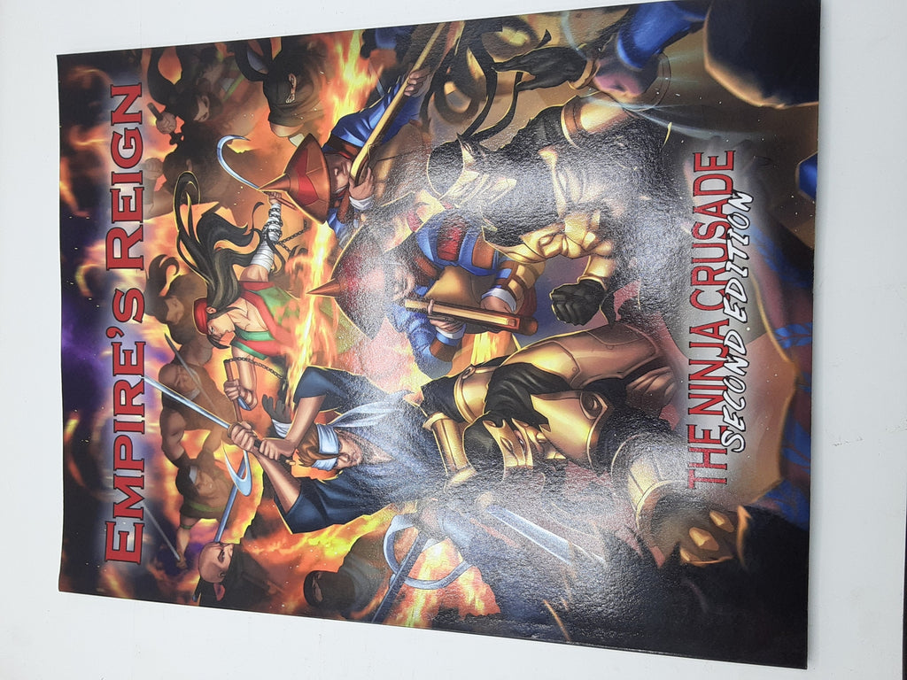 Third Eye Games Chakra System Empire's Reign The Ninja Crusade Second Edition