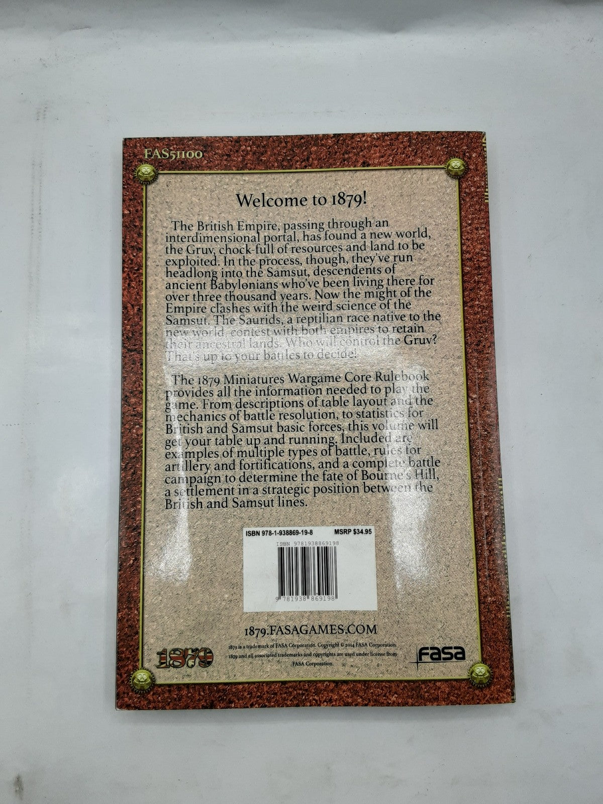 Fasa 1879 Minis Corebook (NEW)