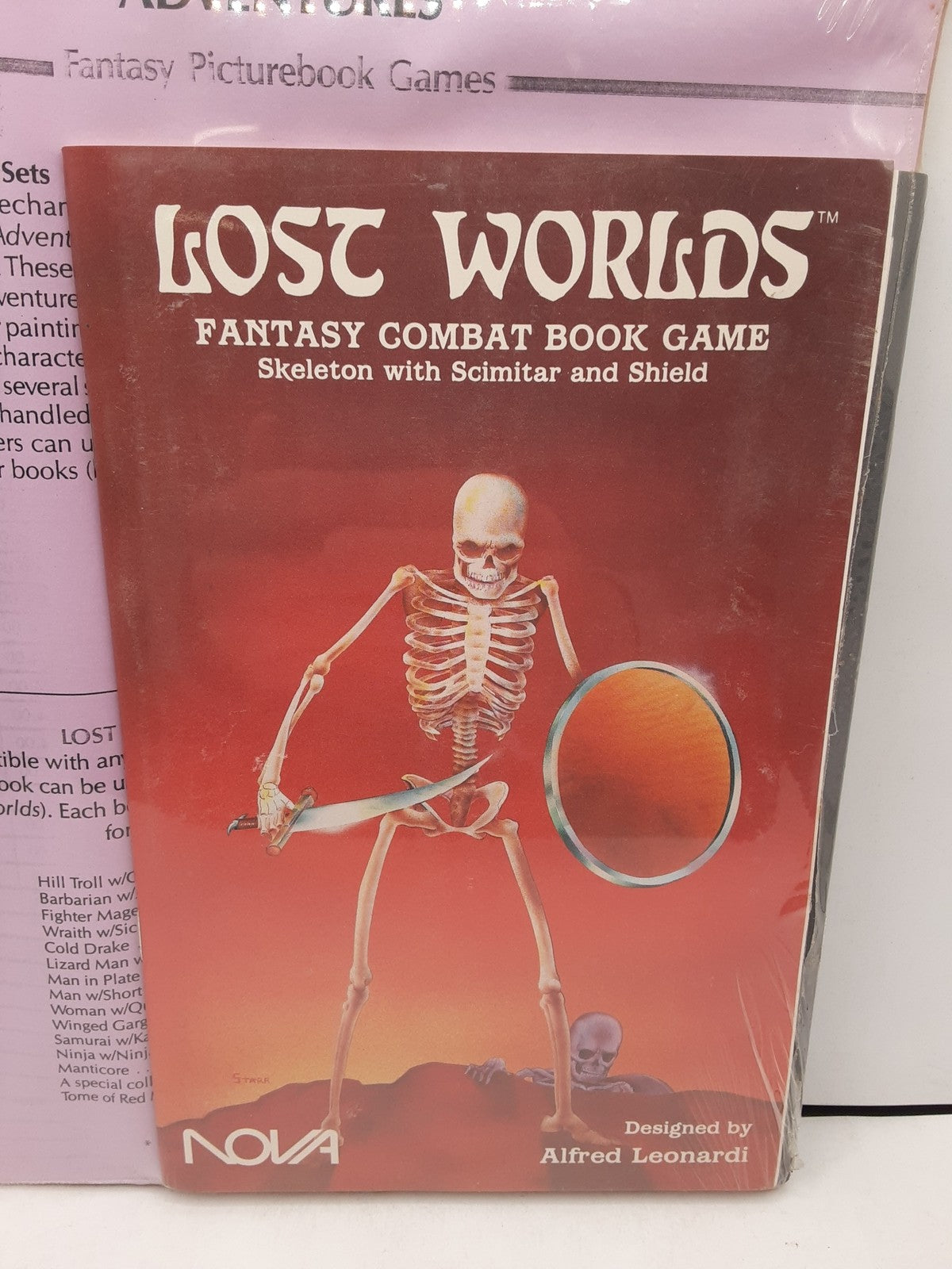 Lost Worlds Starter Pack - 2 Books Included - Sealed sold as is