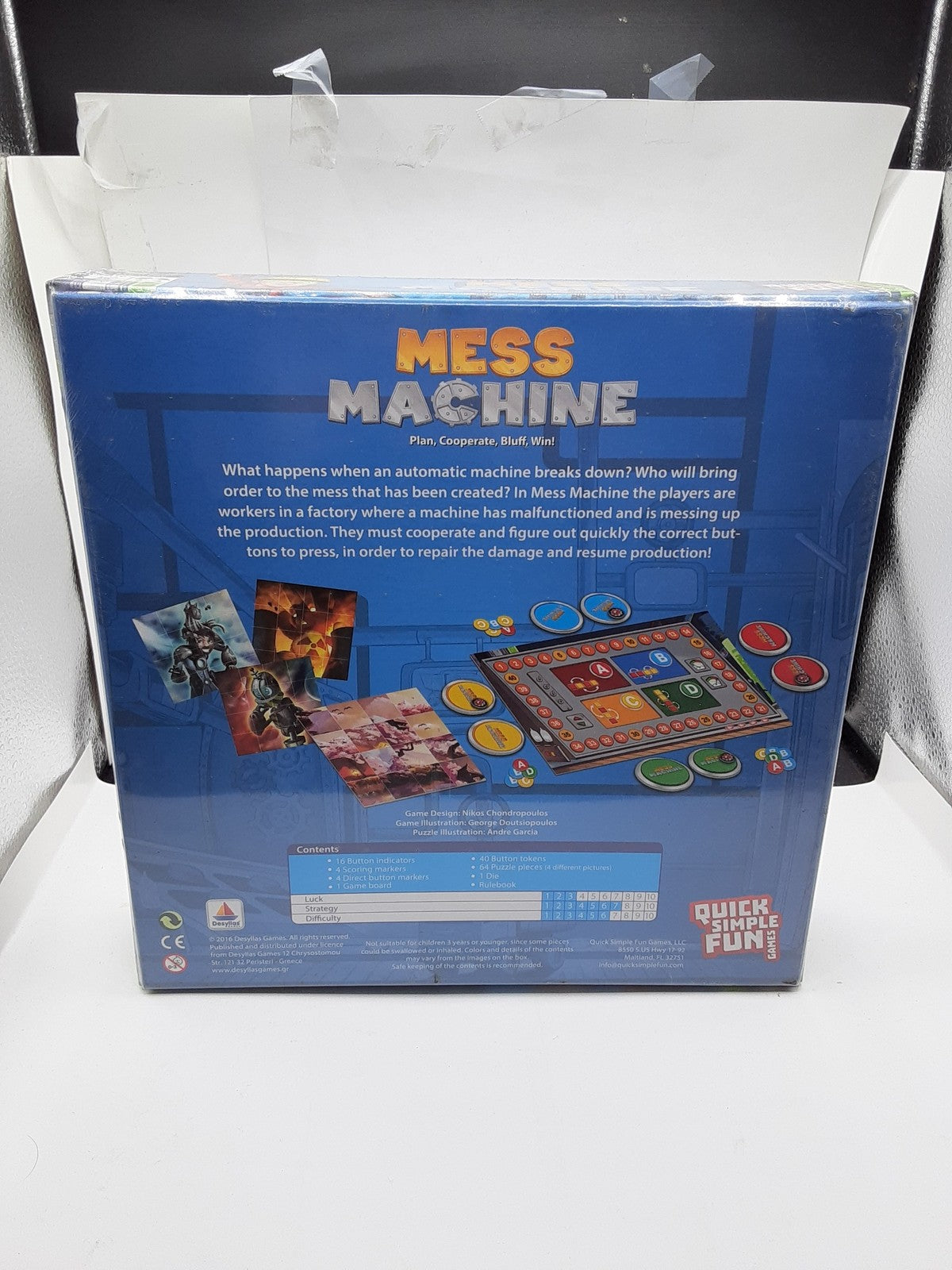 Mess Machine Quick Simple Fun Games