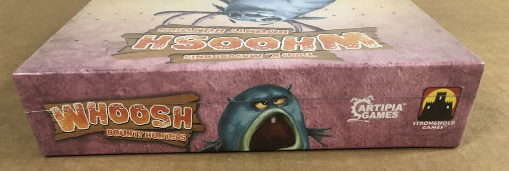 Whoosh Bounty Hunters Card Game Capturing Cute Monsters Stronghold Games NIB