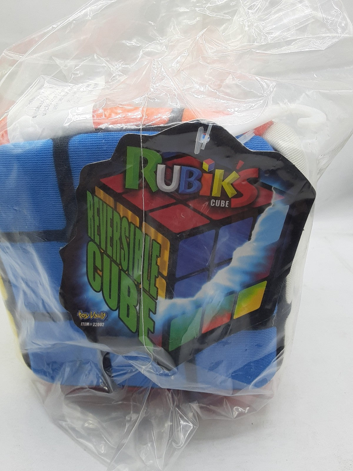 Toy Vault Rubik's Cube Reversible Cube Plush 5'' - New