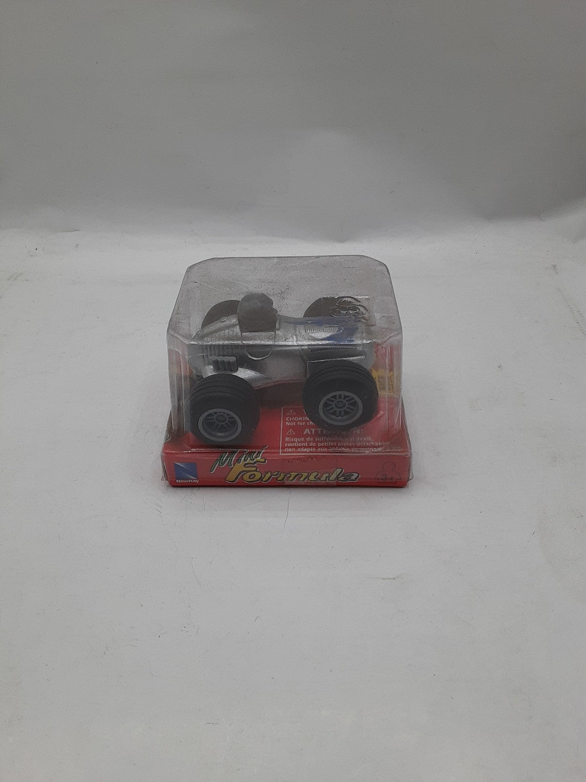 NewRay Mini Formula Indy Car F-1 Pull Back Silver