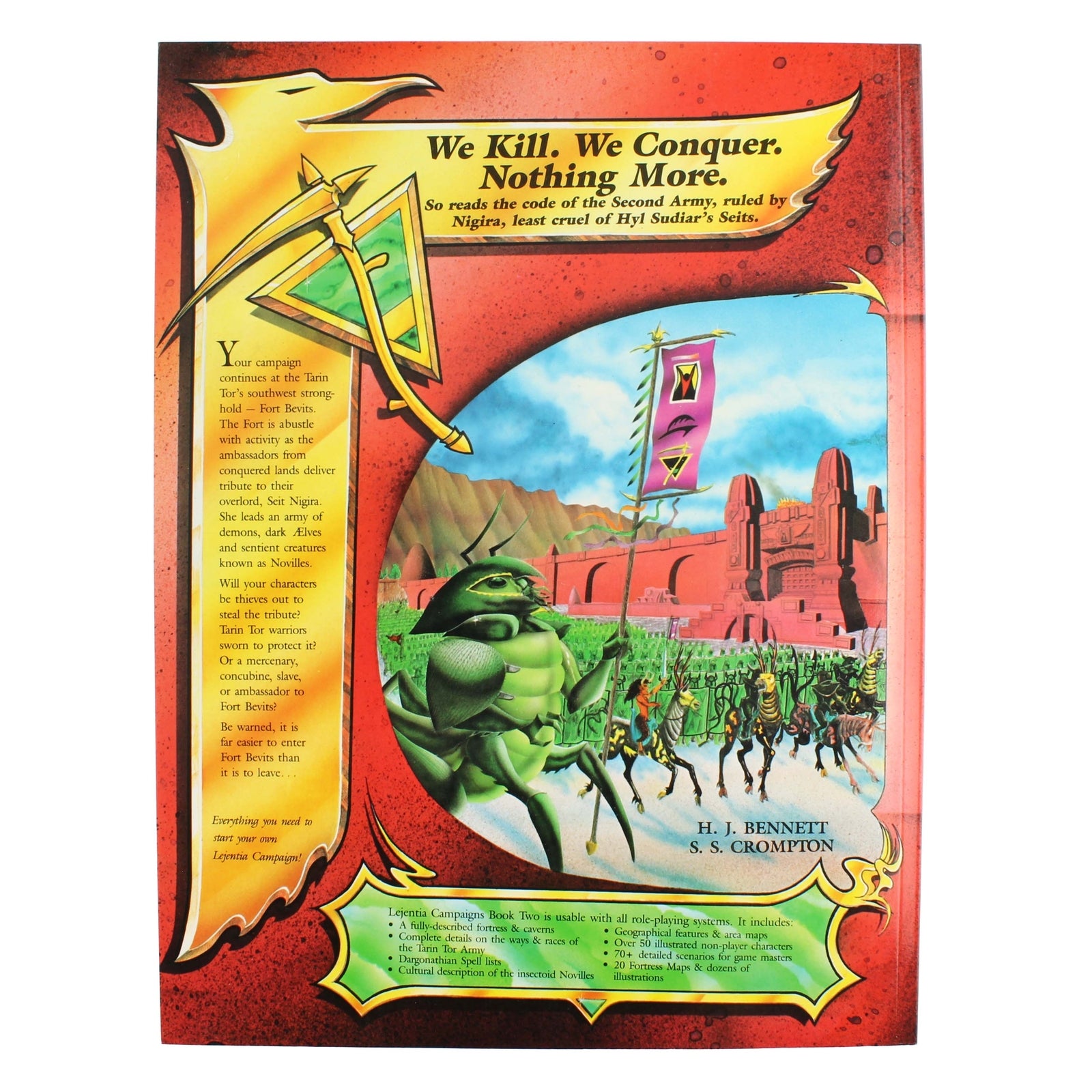 Catalyst: Lejentia Campaign Book 2 - Fort Bevits