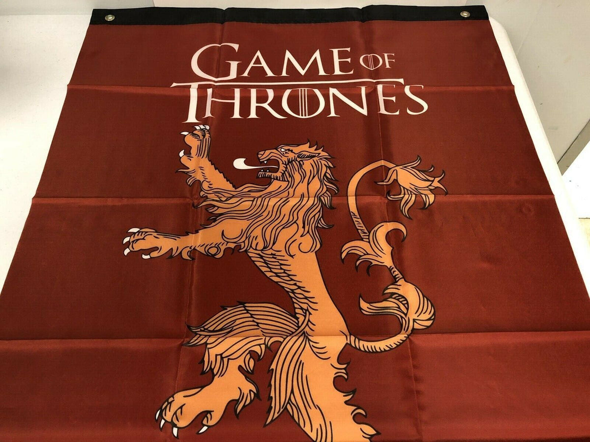 Lannister Game of Thrones GOT Tournament Banner Flag 29" x 49" NIP