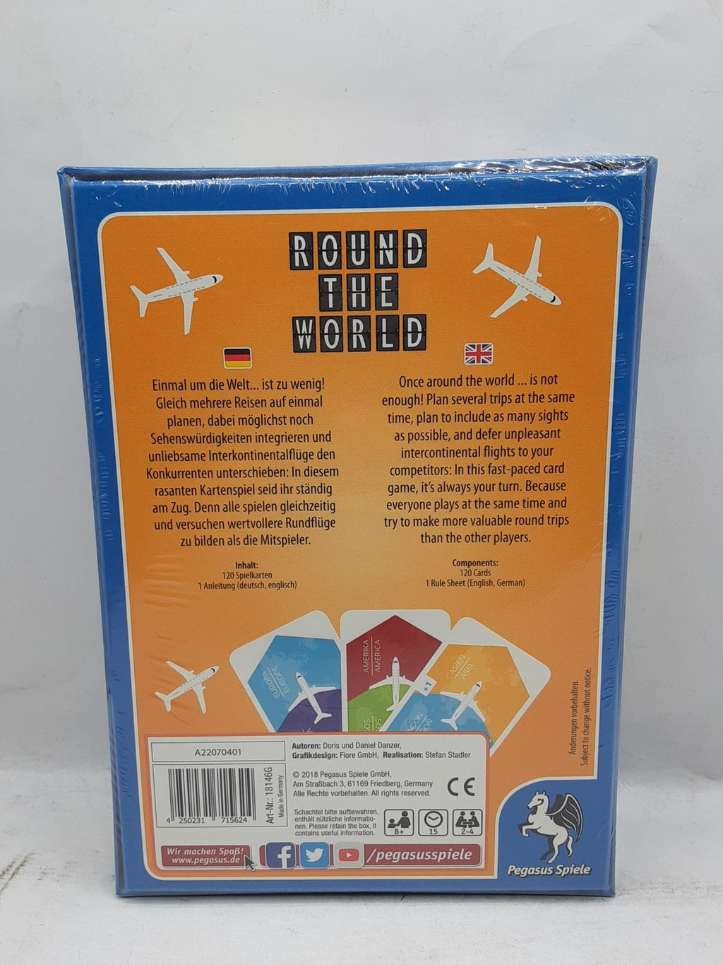 Pegasus Spiele - Round the World Board Game