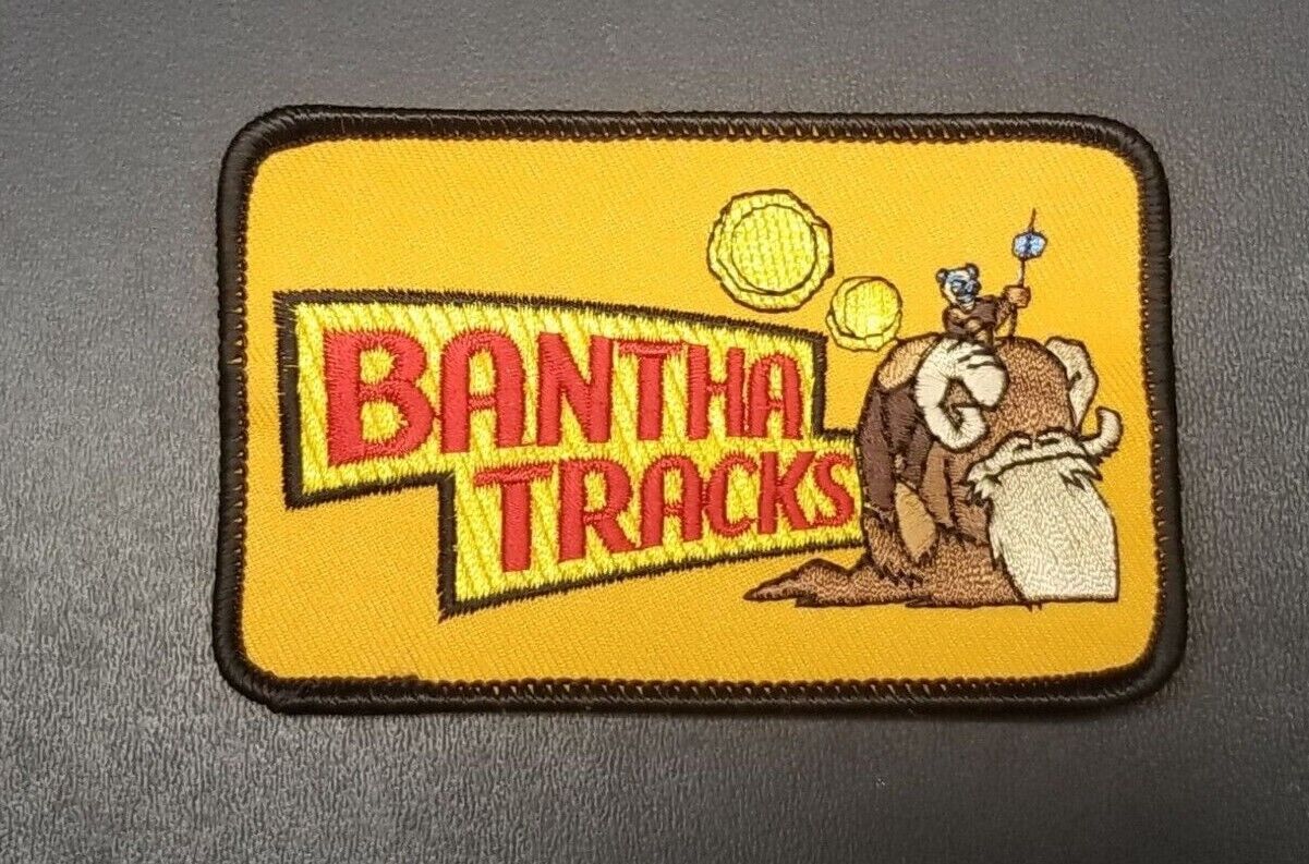 Bantha Tracks Star Wars Iron On Patch NEW