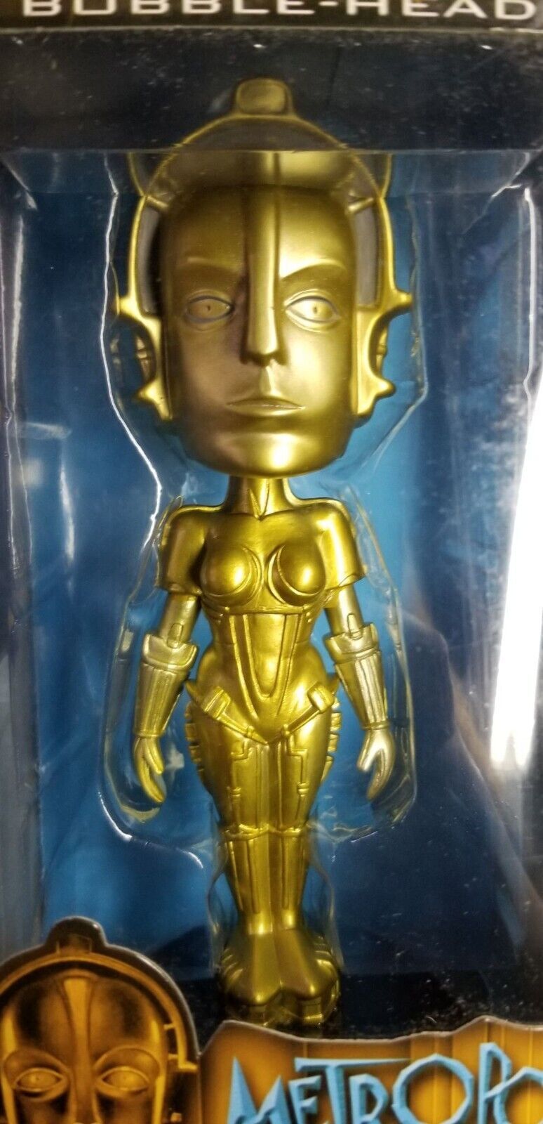 Funko Metropolis (GOLD) Wacky Wobbler Bobblehead Worn Box