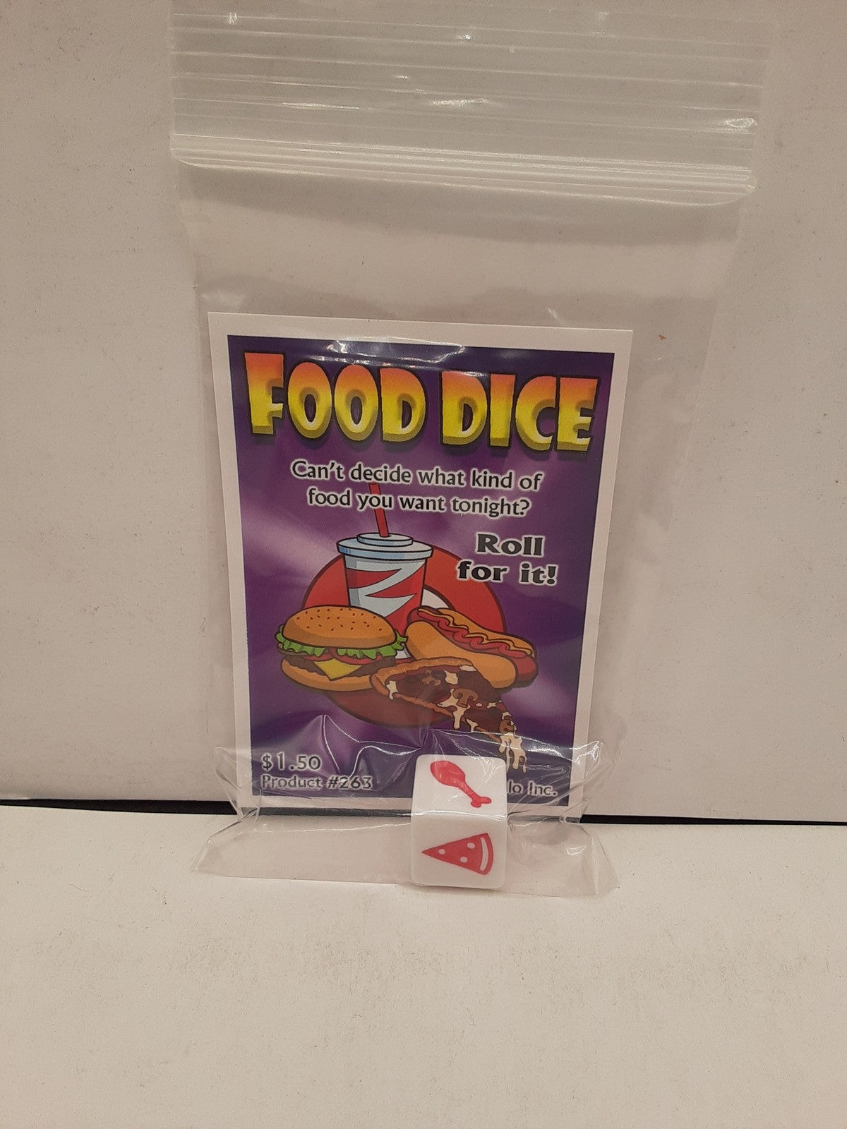 Food Dice - Roll for It! - Flying Buffalo Inc.
