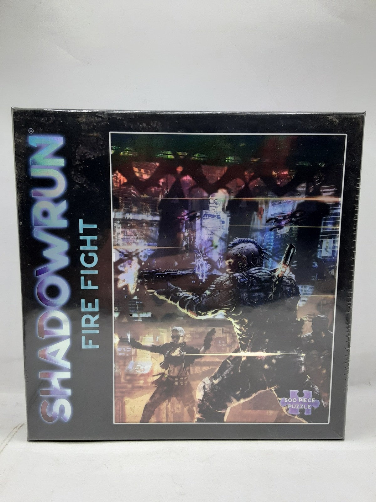 Shadowrun - Fire Fight in the Streets Puzzle - 500 pcs