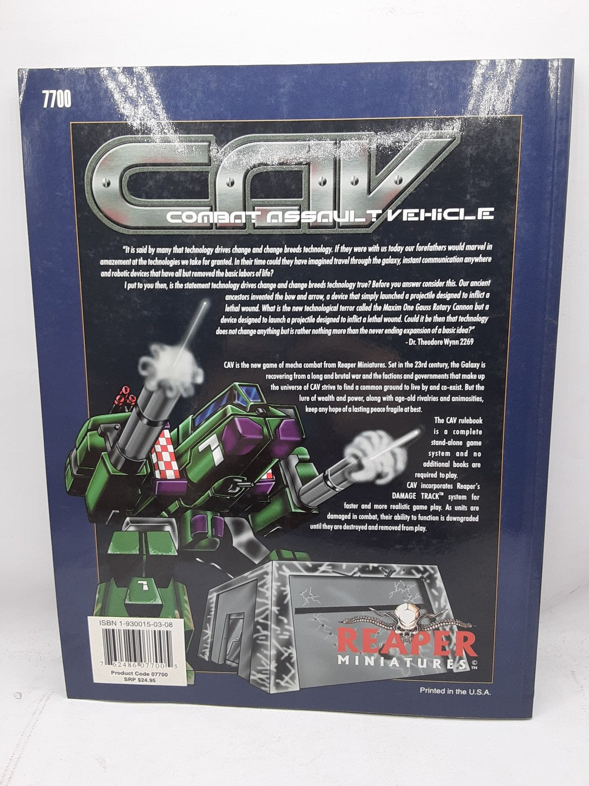 Reaper Miniatures CAV Combat Assault Vehicle