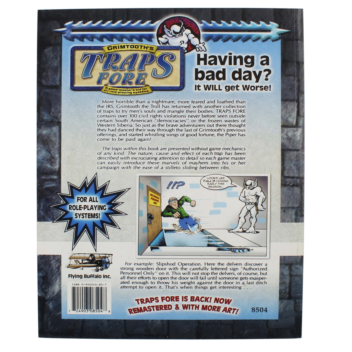 Grimtooth's Traps Fore, Paperback