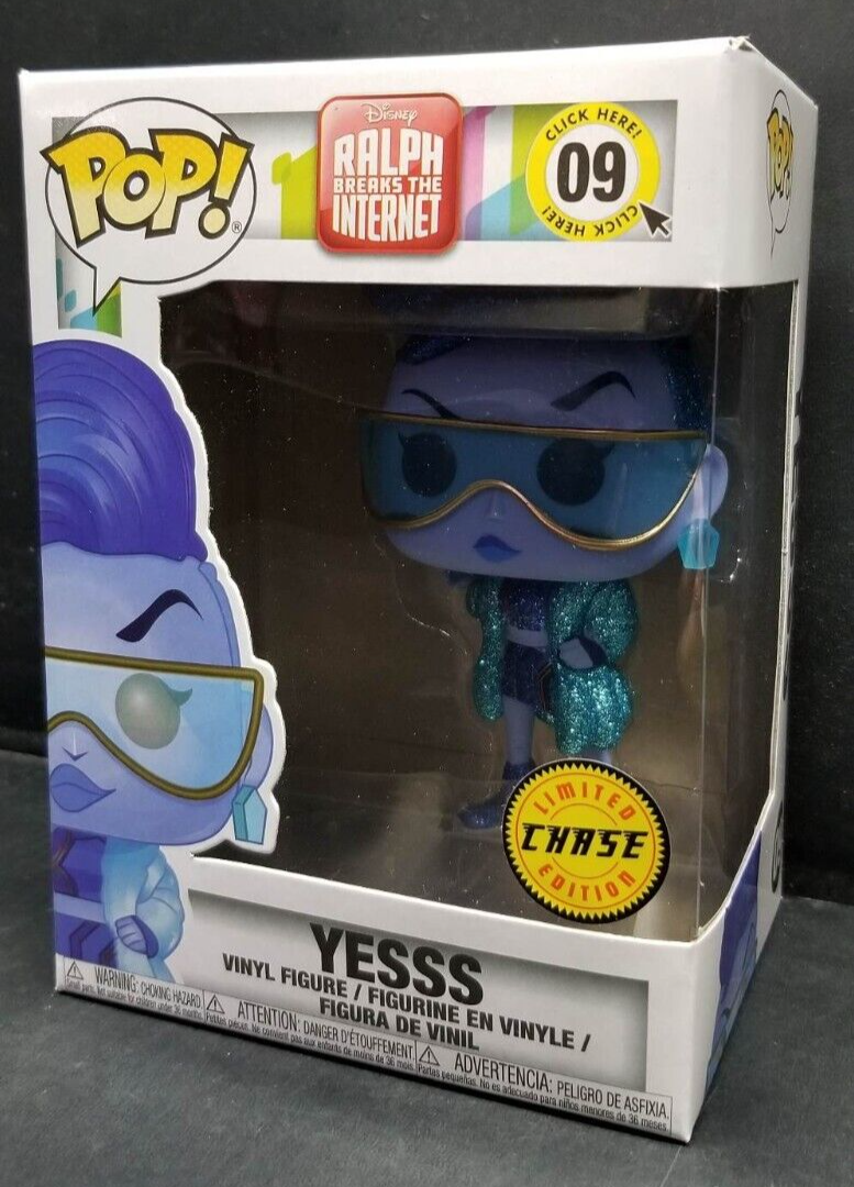 Yesss #09 CHASE Disney Ralph Breaks The Internet Funko Pop Vinyl Figure NEW