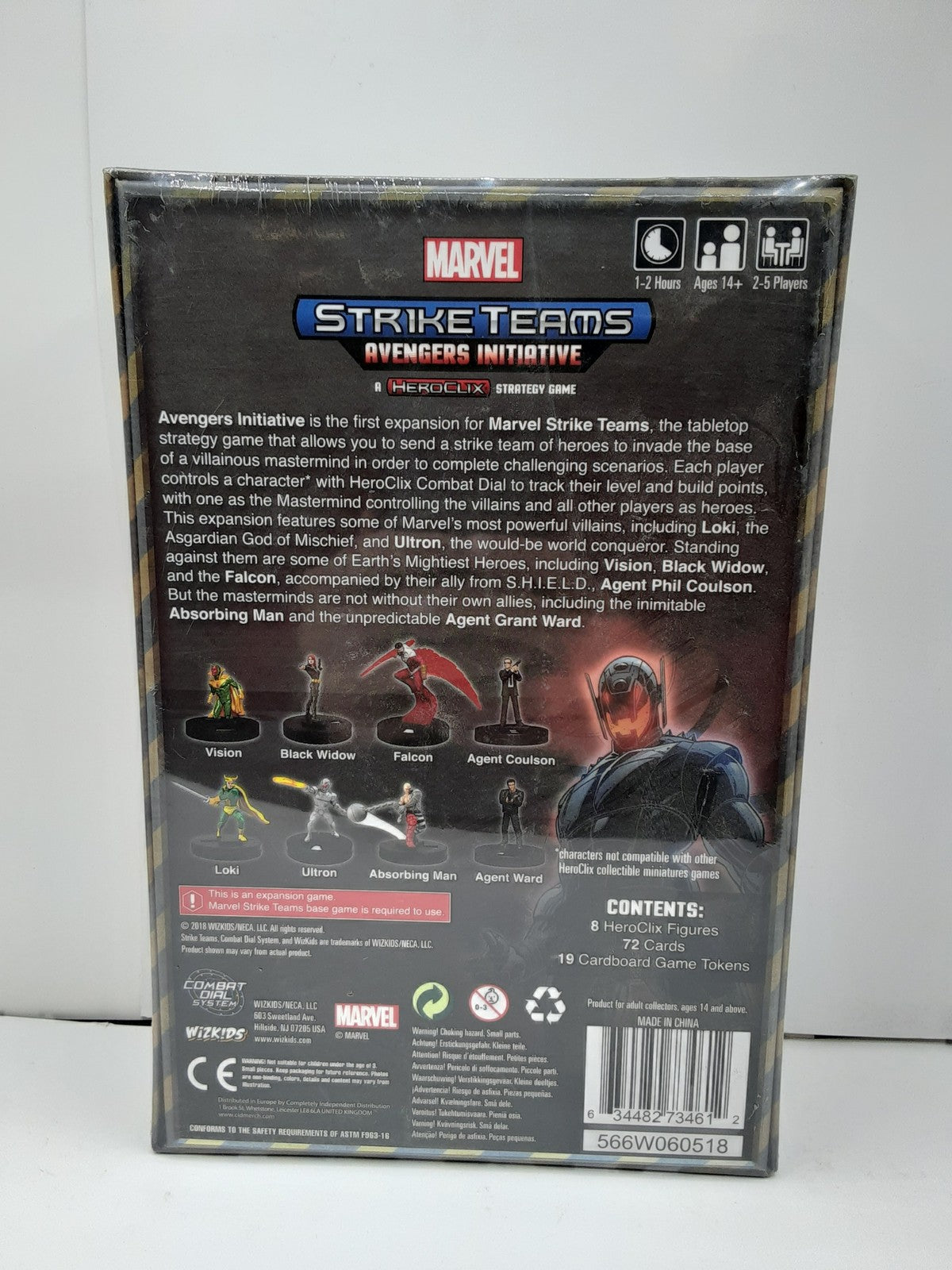 Marvel Strike Teams Avengers Initiative A Heroclix Strategy Game Expansion 1