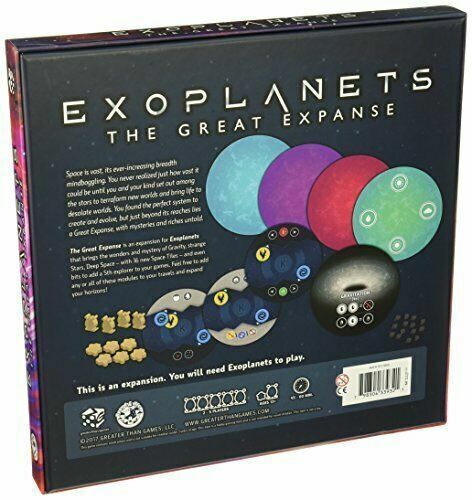 Exoplanets: The Great Expanse Board Game Expansion NEW SEALED