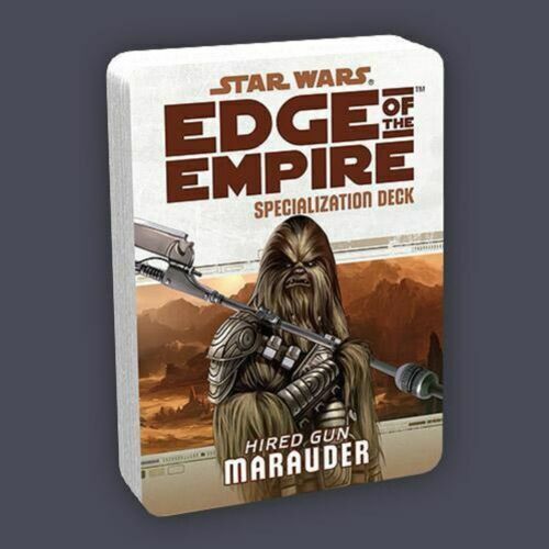 Star Wars Edge of the Empire Specialization Deck Hired Gun Marauder NEW SEALED