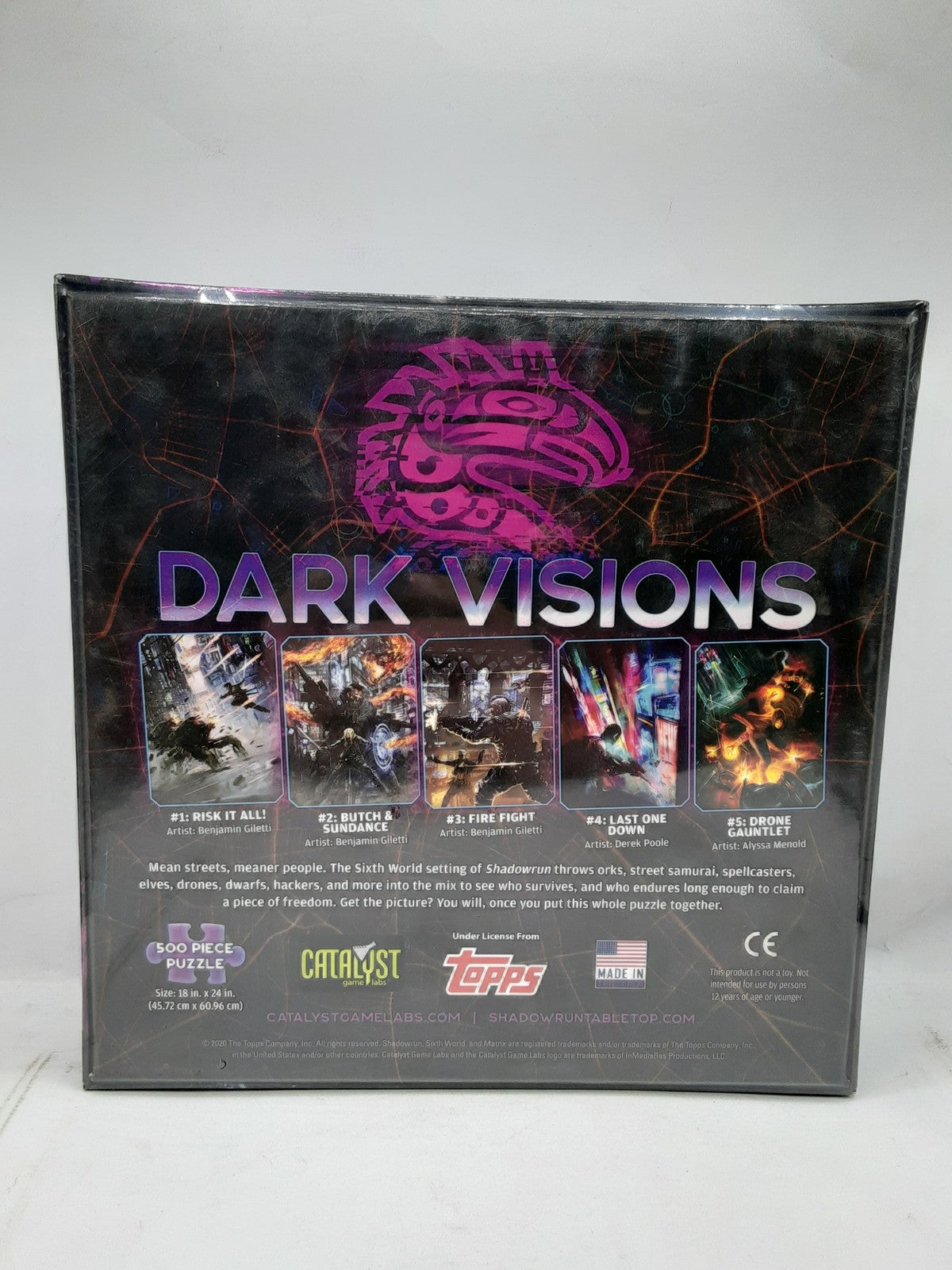 Shadowrun - Drone Gauntlet Puzzle - 500 pcs