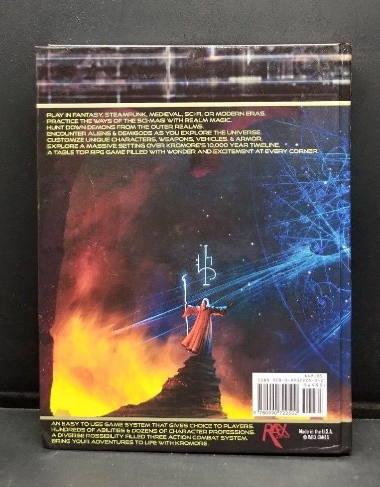 Kromore Roleplaying Game RPG Core Rulebook and Campaign Setting NEW