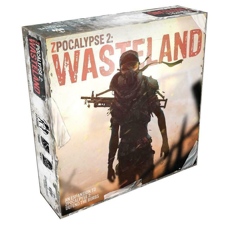 Zpocalypse 2: Into the Wasteland Expansion 1t Edition NEW SEALED