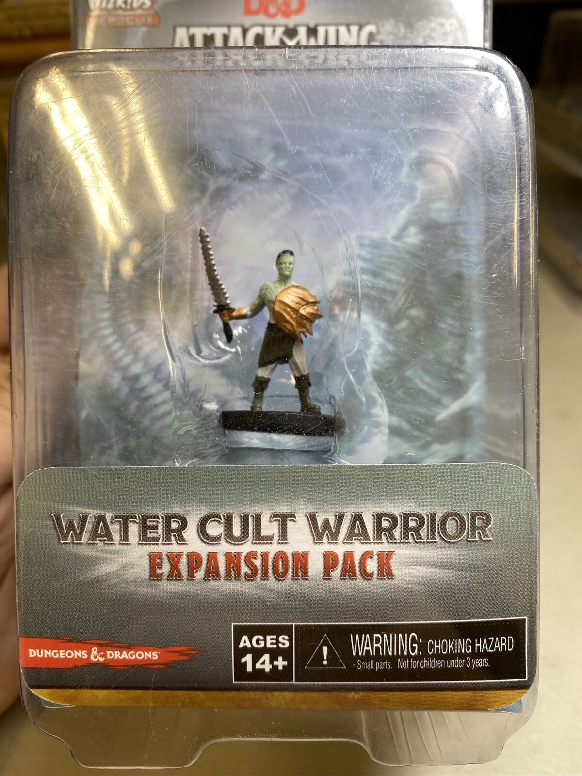 D&D Attack Wing Water Cult Warrior NEW IN BOX FREE SHIPPING