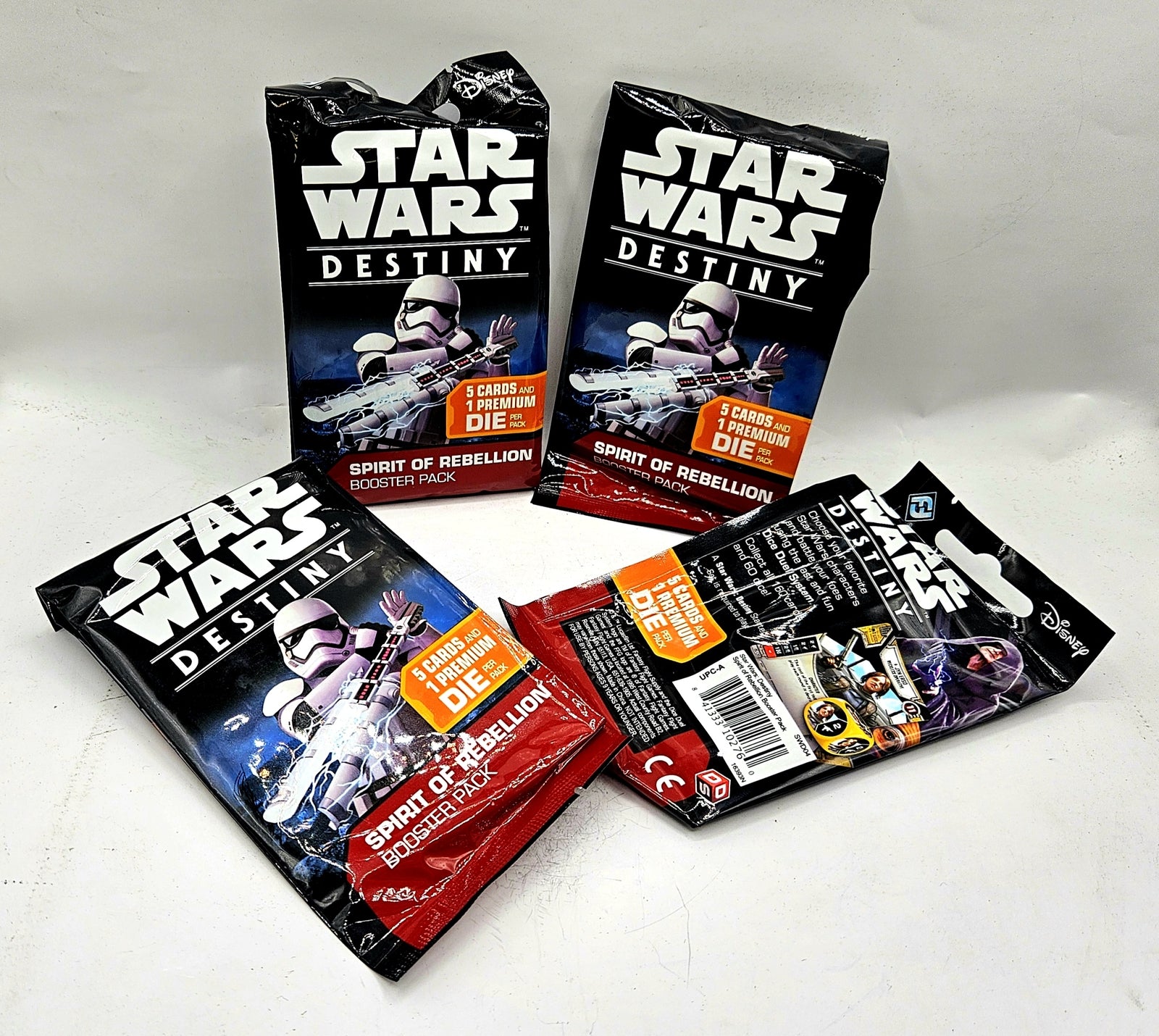 Star Wars Spirit of Rebellion (lot of 4 packs)