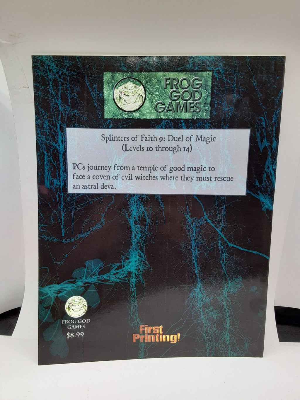 Splinters of Faith - Adventure 9: Duel Of Magic - Frog God Games