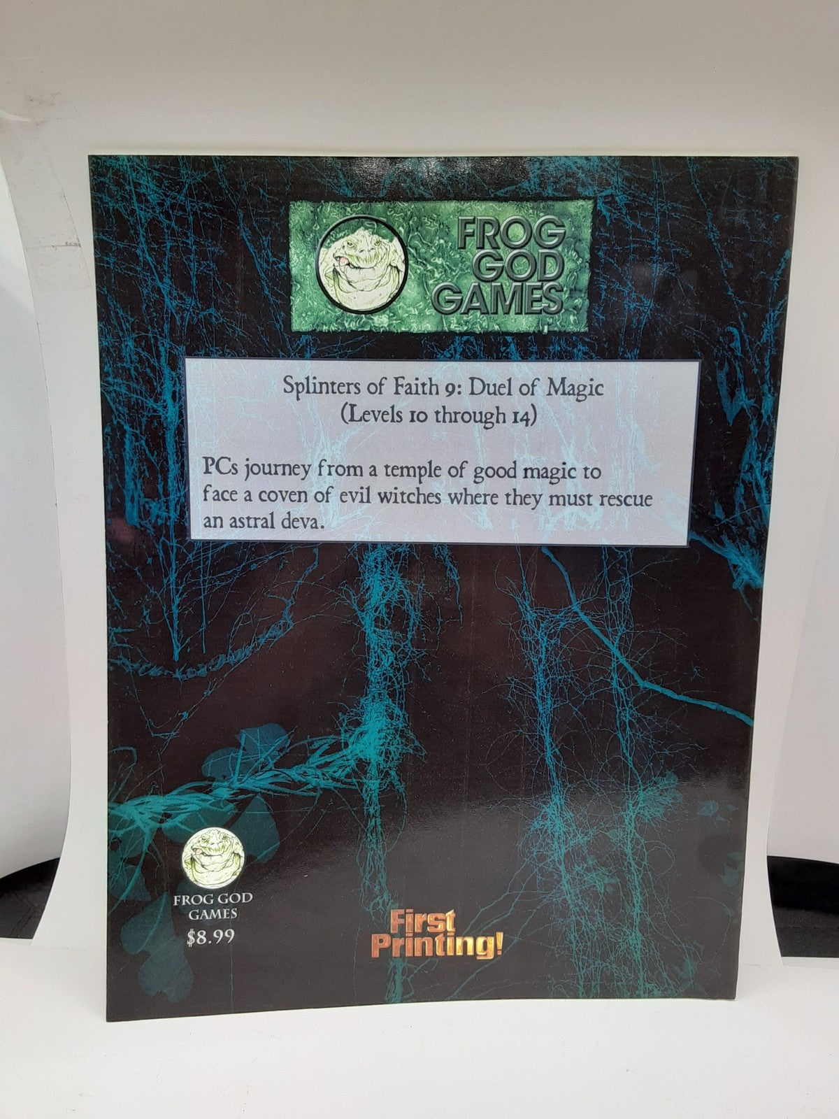 Splinters of Faith - Adventure 9: Duel Of Magic - Frog God Games