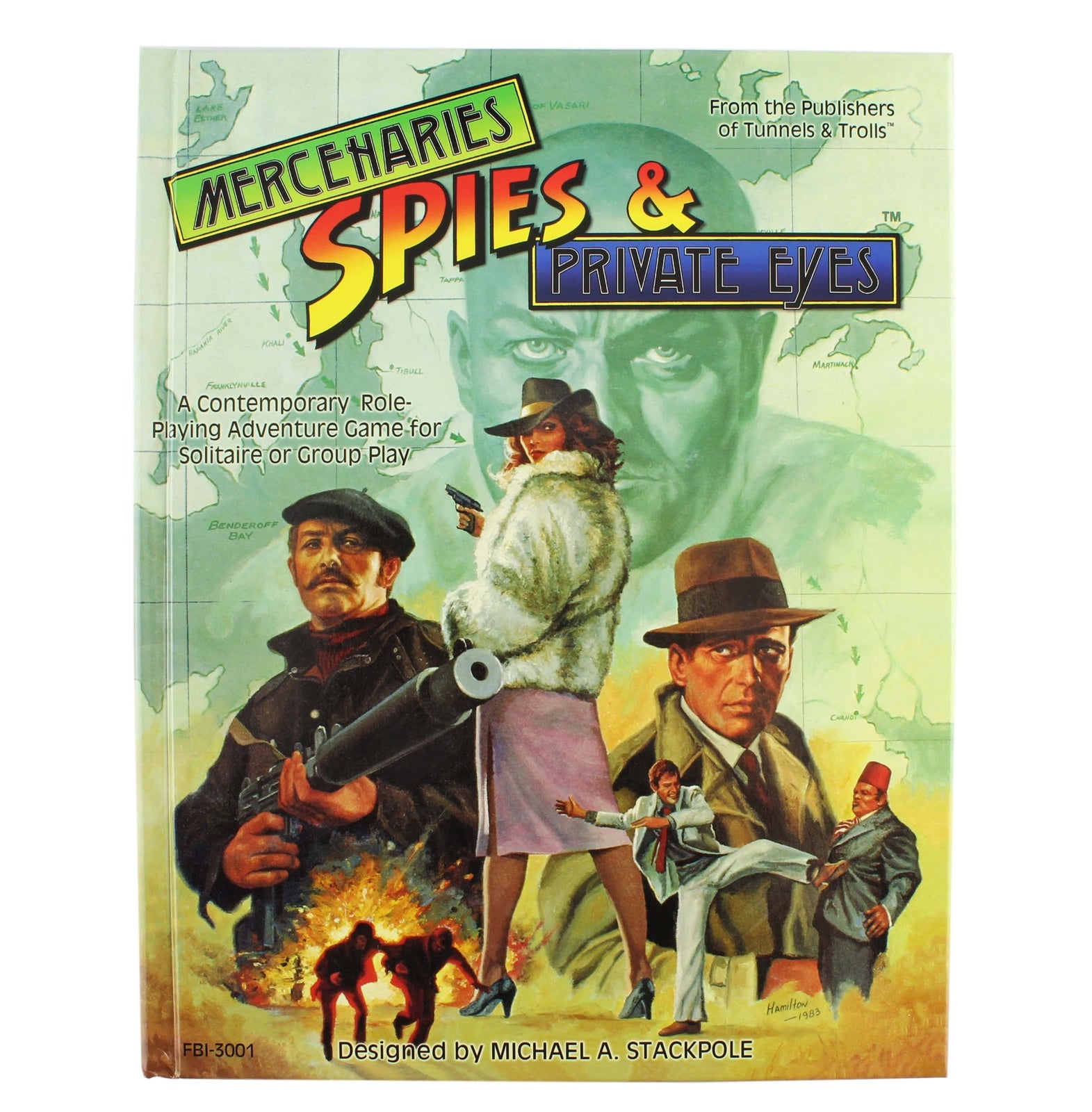 Mercenaries, Spies & Private Eyes Rulebook, Hardcover