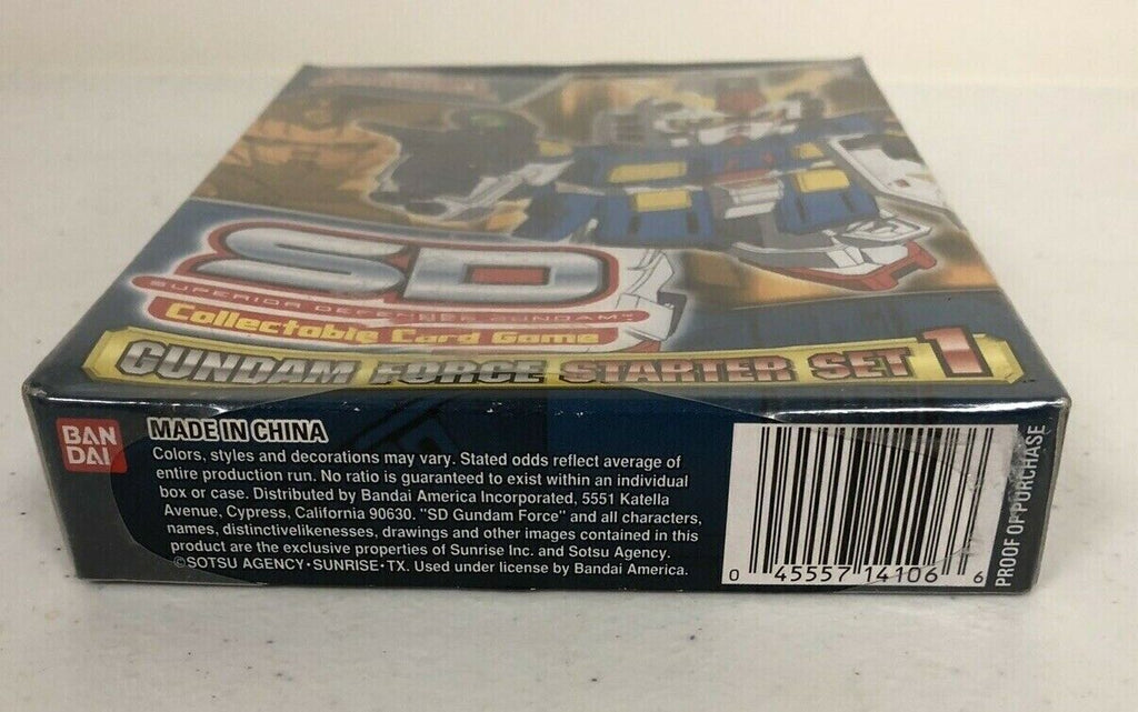 Gundam Force Starter Set 1 Superior Defender Collectable Card Game CCG NIB