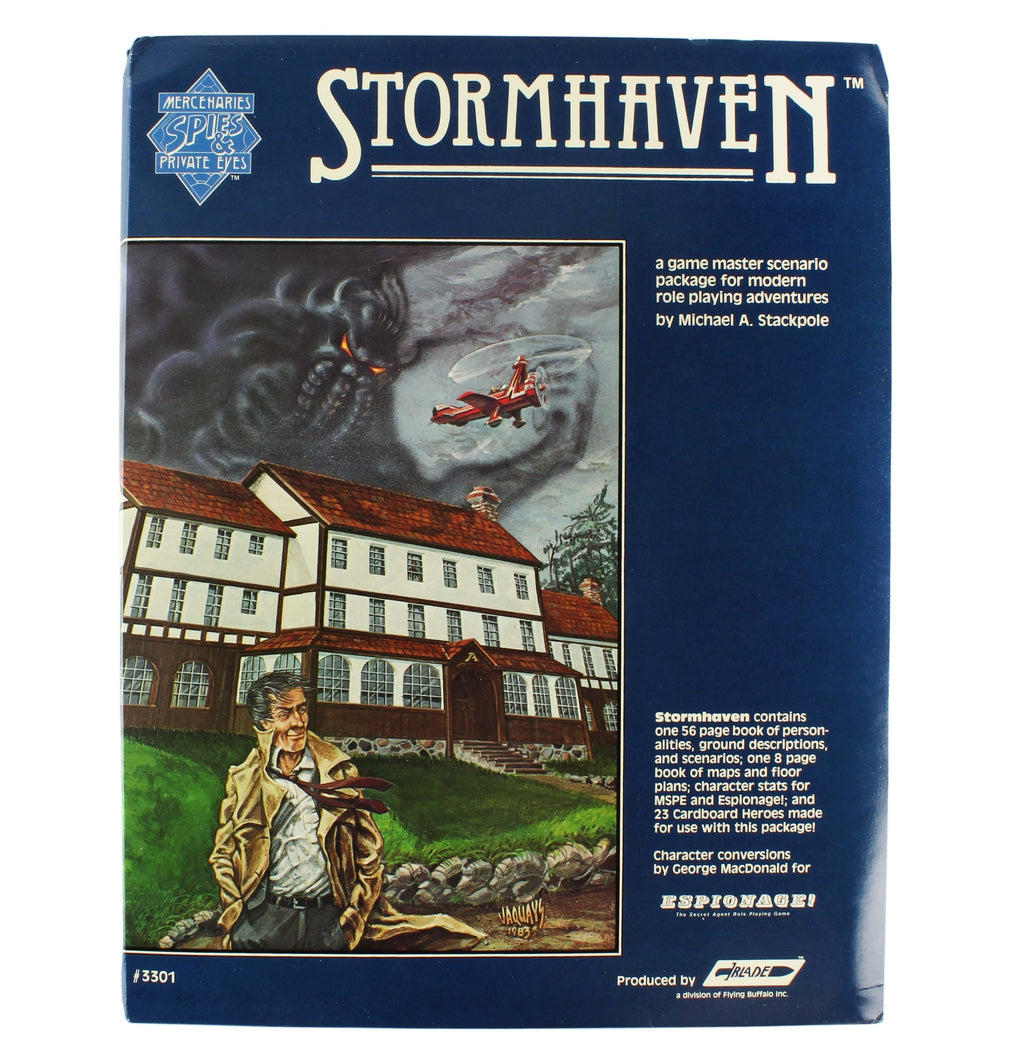 Mercenaries, Spies & Private Eyes: Stormhaven (GM Adventure)
