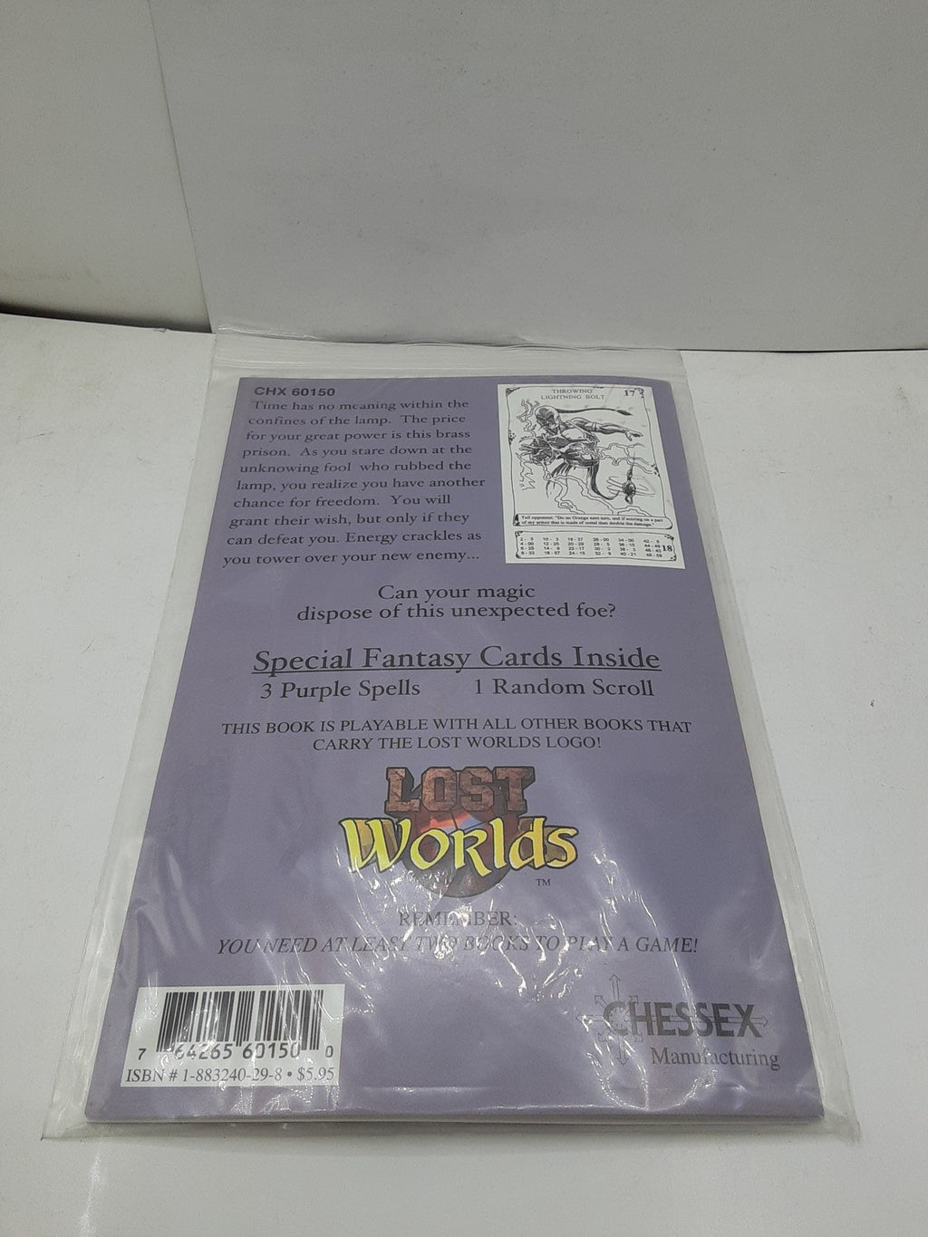 Tunnels & Trolls - "Othere" Djinn of Distinction - Lost Worlds Combat Picture