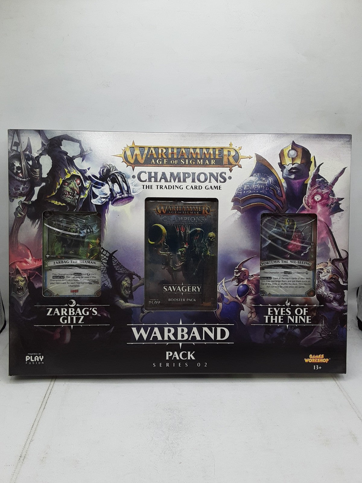 Games Workshop Warhammer Age of Sigmar Champions The Trading Card Game Warband