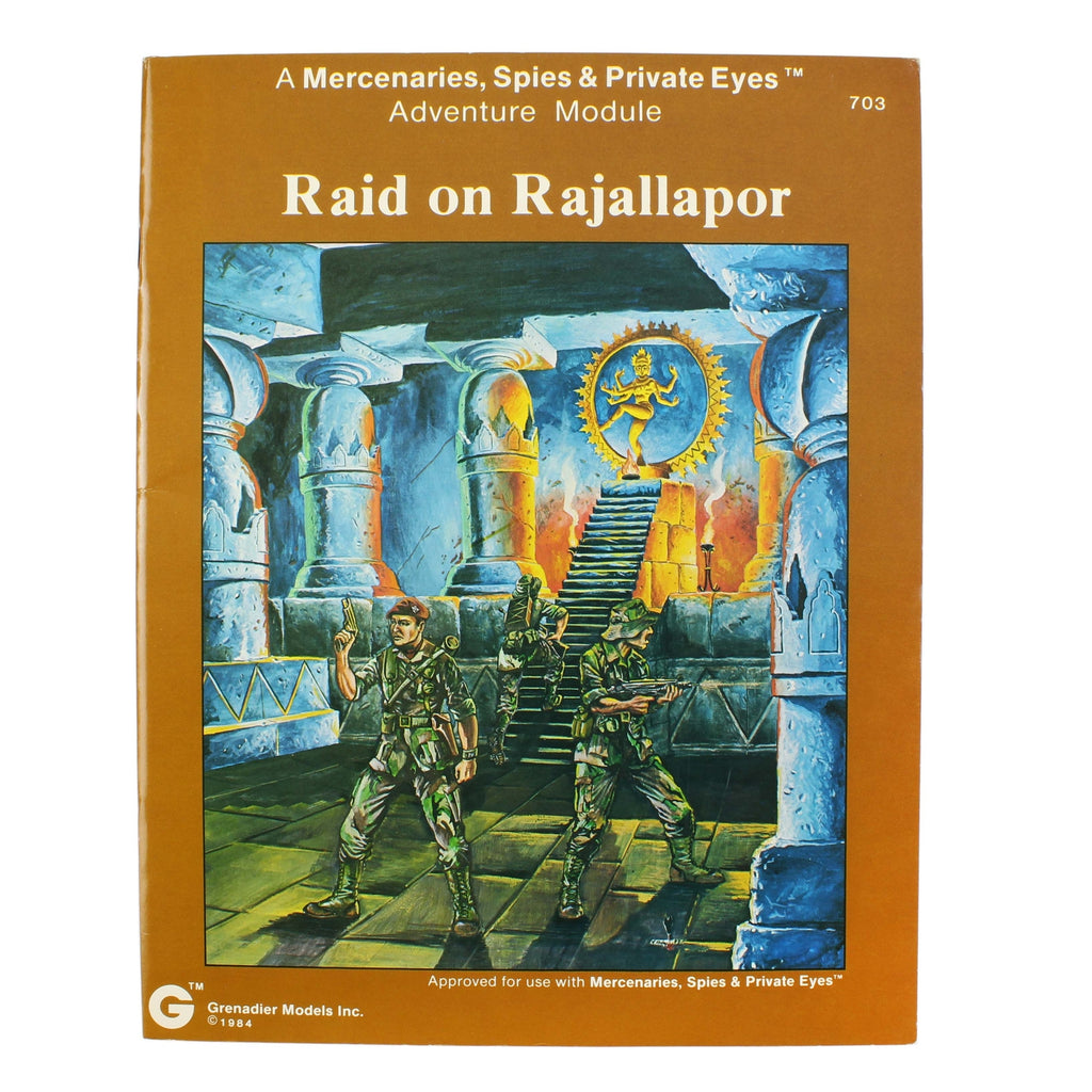 Mercenaries, Spies & Private Eyes: Raid on Rajallapor Module