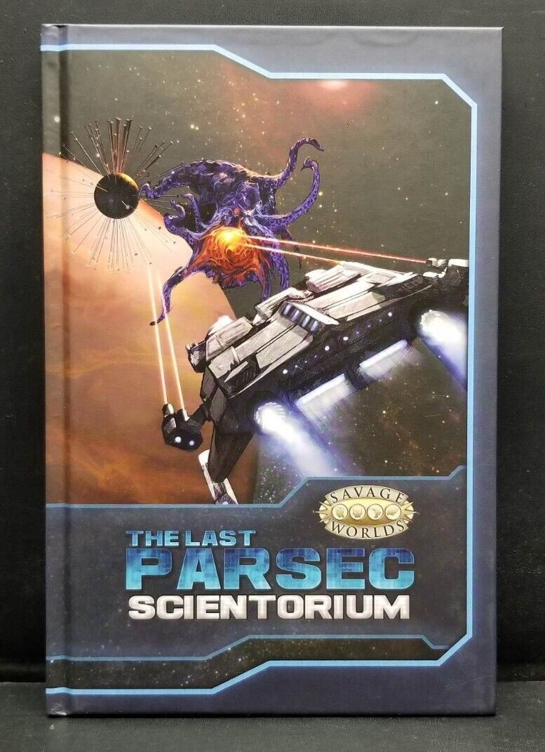Pinnacle Savage Worlds The Last Parsec Scientorium Hardcover RPG Book