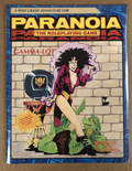 Gamma-Lot Paranoia The Roleplaying Game Post Crash Adventure Module #12021 NEW
