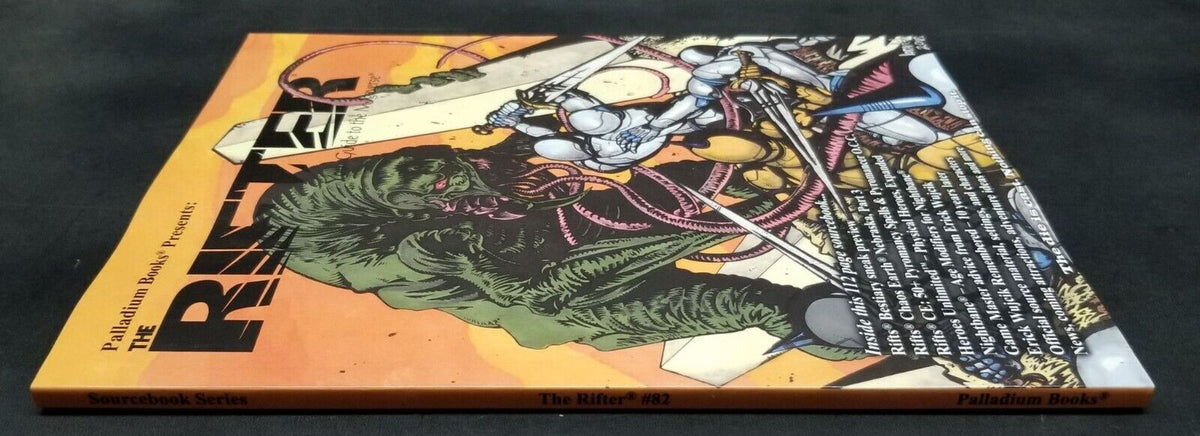 Palladium RPG Sourcebook Rifter #82 Sourcebook NEW