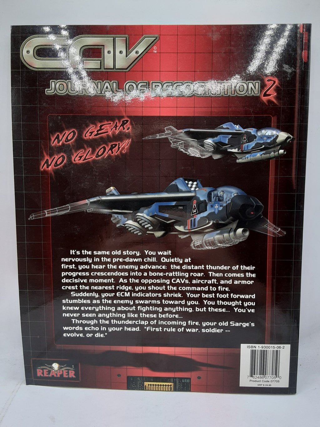 Reaper Miniatures CAV Journal Of Recognition 2