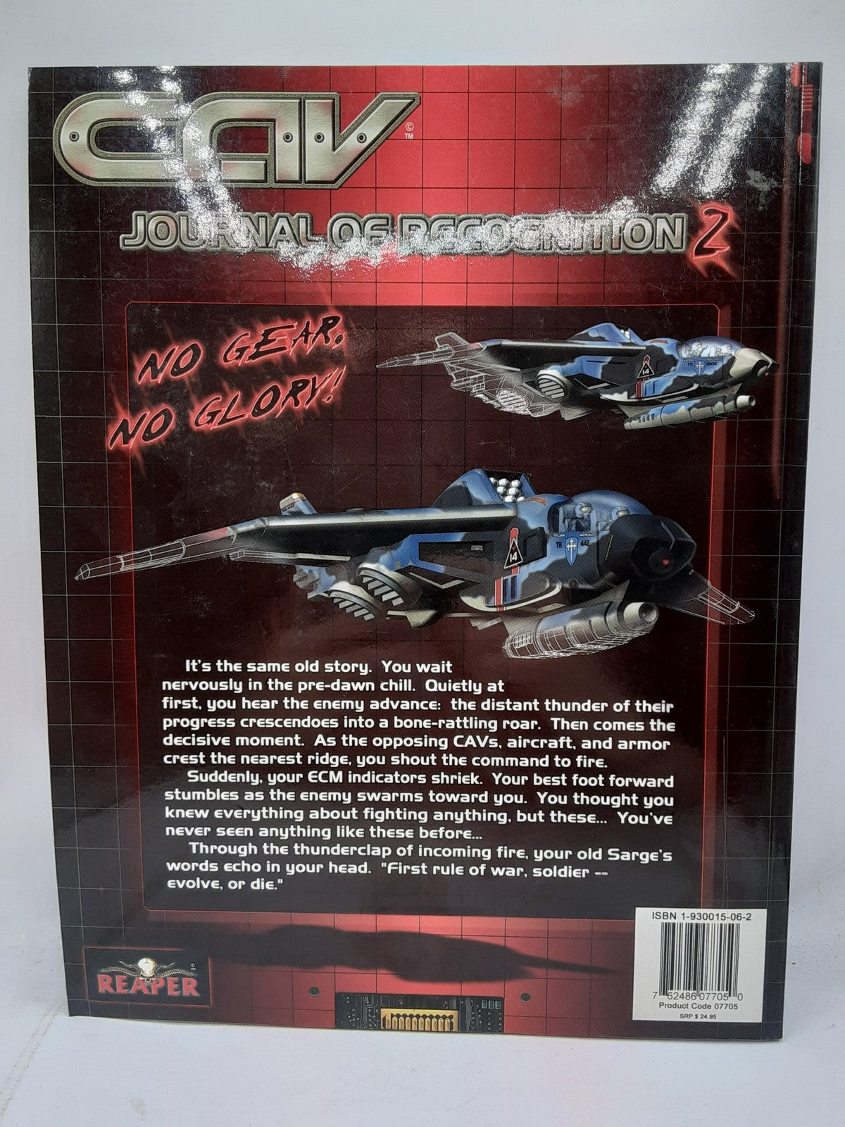 Reaper Miniatures CAV Journal Of Recognition 2